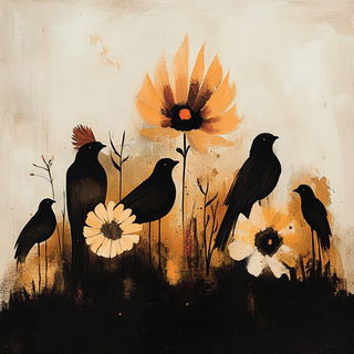 Enamelgloam style, Midjourney V6.1: traditional folk art