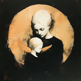Enamelgloam style, Midjourney V6.1: classical 18th-century oil painting