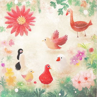 Chromacase style, Midjourney V6.1: traditional folk art