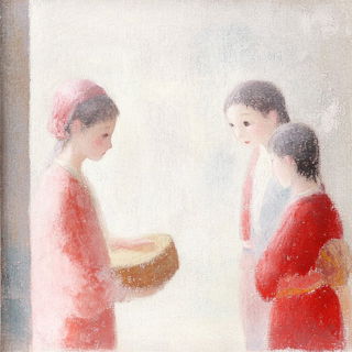 Chromacase style, Midjourney V6.1: classical 18th-century oil painting