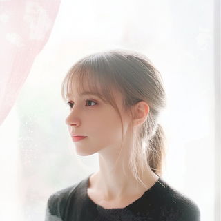 Chromacase style, Midjourney V6.1: photographic portrait of female protagonist
