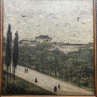 Hazelectric Highrise style, Midjourney V6.1: classical 18th-century oil painting