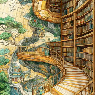 Ruinwarp style, Midjourney V6.1: Midlibrary