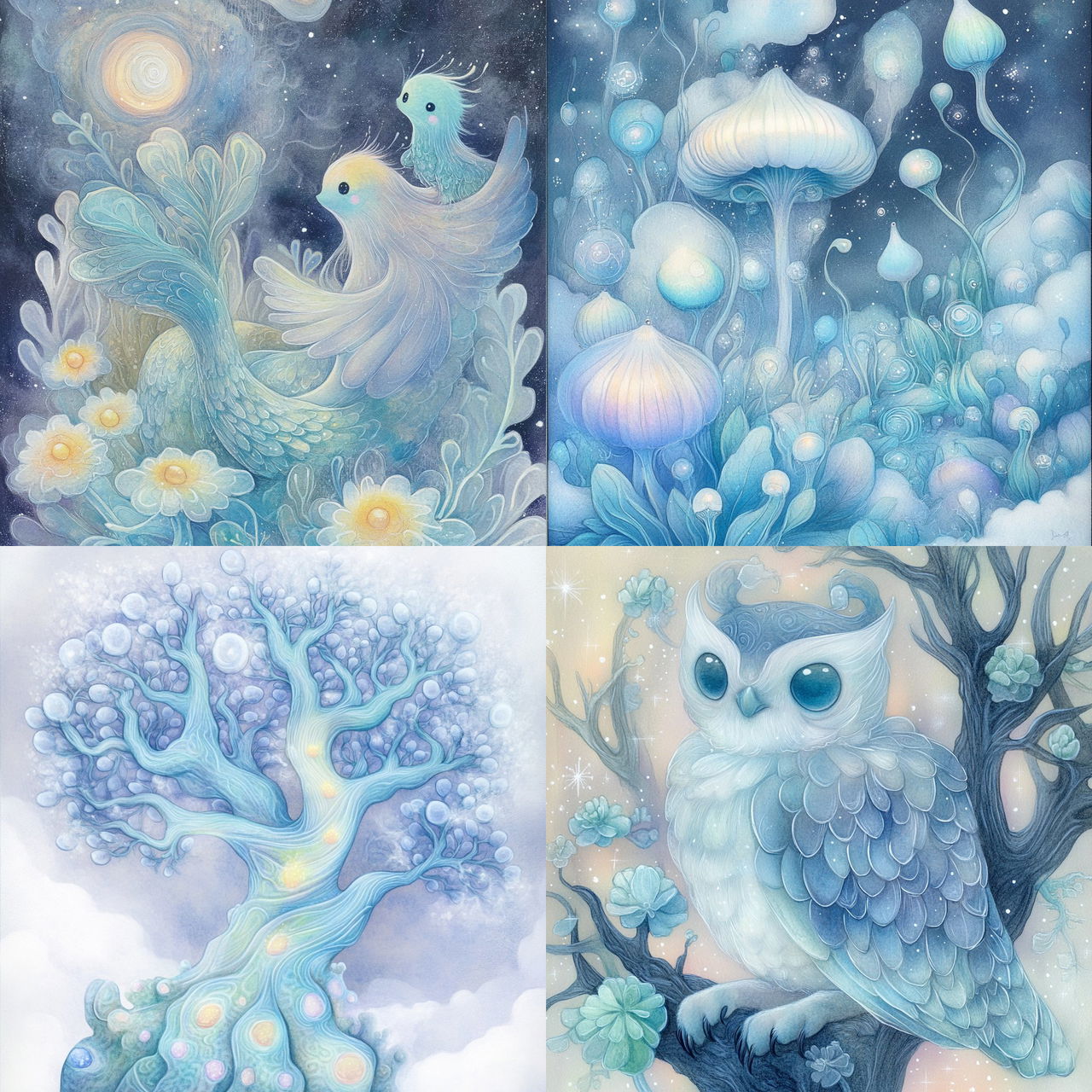 Painted Weather style, Midjourney V6.1, render 1 of 4