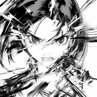 Marbleflora style, Midjourney V6.1: black-and-white manga comic strip