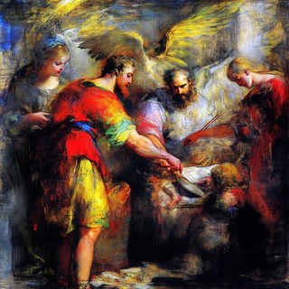 Marbleflora style, Midjourney V6.1: classical 18th-century oil painting