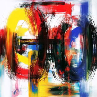 Marbleflora style, Midjourney V6.1: typographic composition with large letters