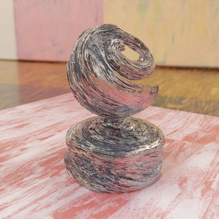 Paintstorm Equinox style, Midjourney V6.1: abstract 3D render