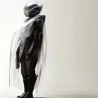 Dapplecut style, Midjourney V6.1: concept art character design of retropunk steam knight