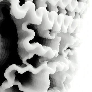 Collagecurrent style, Midjourney V6.1: abstract 3D render