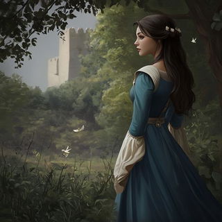 Faunafold style, Midjourney V6.1: retro fairy-tale illustration