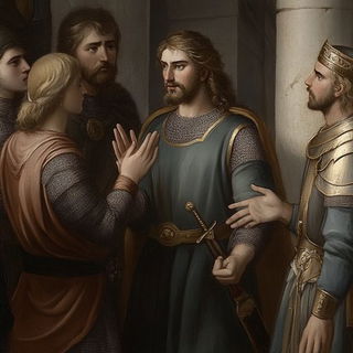Faunafold style, Midjourney V6.1: classical 18th-century oil painting
