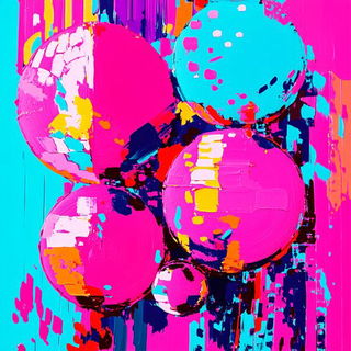 Cloudbatik style, Midjourney V6.1: abstract 3D render
