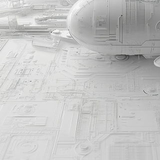 Inkwashwood style, Midjourney V6.1: technical infrastructure blueprint schematics
