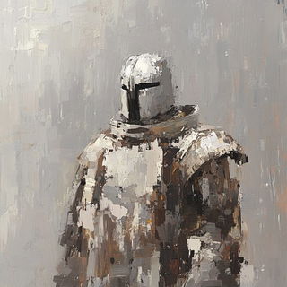 Ochromorphic style, Midjourney V6.1: concept art character design of retropunk steam knight