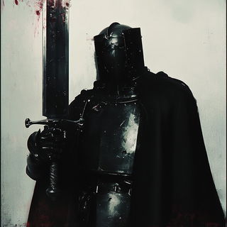 Celink style, Midjourney V6.1: concept art character design of retropunk steam knight