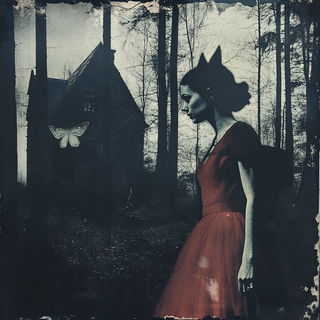 Celink style, Midjourney V6.1: retro fairy-tale illustration