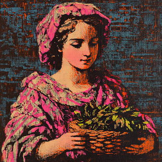 Palacefluvia style, Midjourney V6.1: classical 18th-century oil painting