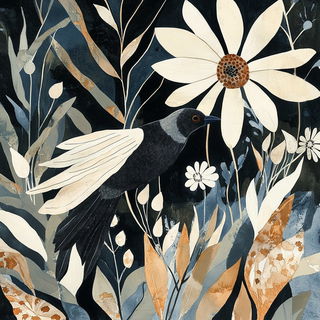 Ceruleanvast style, Midjourney V6.1: traditional folk art