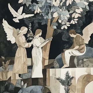 Ceruleanvast style, Midjourney V6.1: classical 18th-century oil painting
