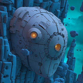 Gorgonarchic style, Midjourney V6.1: abstract 3D render