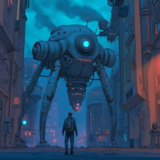 Gorgonarchic style, Midjourney V6.1: cinematic shot from sci-fi movie