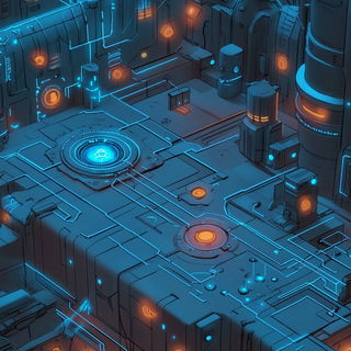 Gorgonarchic style, Midjourney V6.1: technical infrastructure blueprint schematics