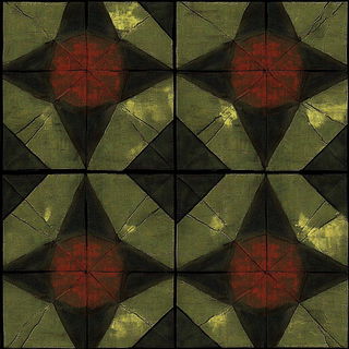 Inkforge Canopy style, Midjourney V6.1: creative pattern composition
