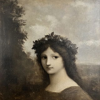 Chromafossilia style, Midjourney V6.1: classical 18th-century oil painting