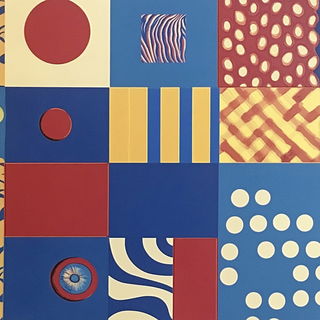 Marionarchic style, Midjourney V6.1: creative pattern composition