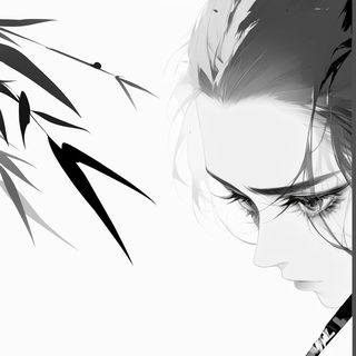 Vermilion Signscapes style, Midjourney V6.1: black-and-white manga comic strip