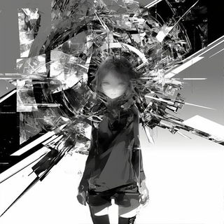 Cloudcloisterism style, Midjourney V6.1: black-and-white manga comic strip