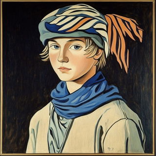 Carved Collage Brutalism style, Midjourney V6.1: classical 18th-century oil painting