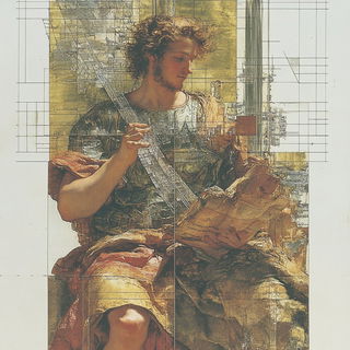 Chromacranial style, Midjourney V6.1: classical 18th-century oil painting
