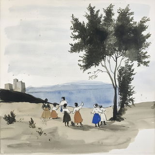Rubblegarden style, Midjourney V6.1: classical 18th-century oil painting