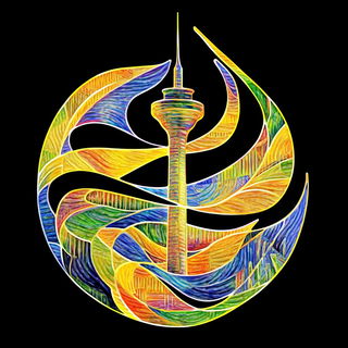Pyroderm style, Midjourney V6.1: bold minimalist logo design for Istanbul city municipal services
