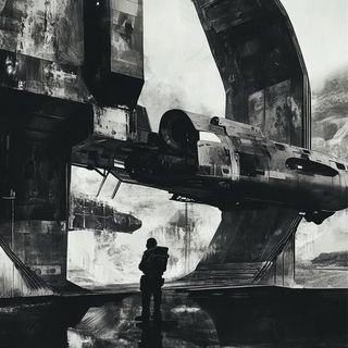 Asterion Observatory style, Midjourney V6.1: cinematic shot from sci-fi movie