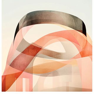 Heronstitch style, Midjourney V6.1: abstract 3D render