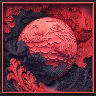 Vatcurrent style, Midjourney V6.1: abstract 3D render