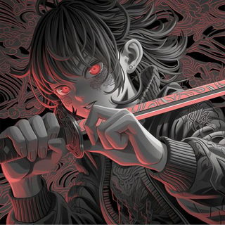 Vatcurrent style, Midjourney V6.1: black-and-white manga comic strip