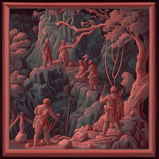Vatcurrent style, Midjourney V6.1: classical 18th-century oil painting