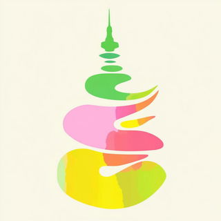 Miniature Beamcraft style, Midjourney V6.1: bold minimalist logo design for Istanbul city municipal services