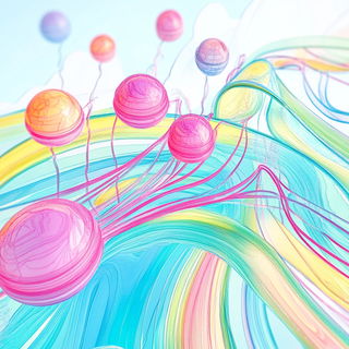 Anvilcurl style, Midjourney V6.1: abstract 3D render