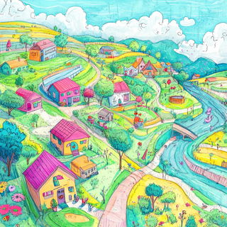 Anvilcurl style, Midjourney V6.1: traditional folk art