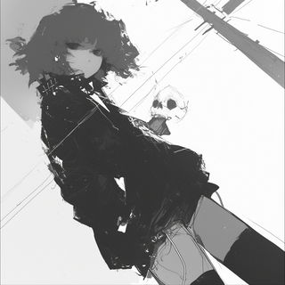 Meteoric Ink Foundry style, Midjourney V6.1: black-and-white manga comic strip