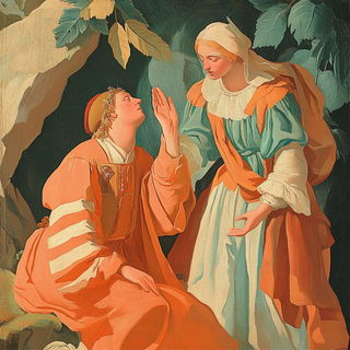 Portal Fibers style, Midjourney V6.1: classical 18th-century oil painting