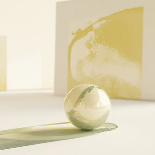 Lineviva style, Midjourney V6.1: abstract 3D render