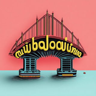 Prismbark style, Midjourney V6.1: bold minimalist logo design for Istanbul city municipal services