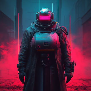 Studyroom Phyllotaxy style, Midjourney V6.1: concept art character design of retropunk steam knight
