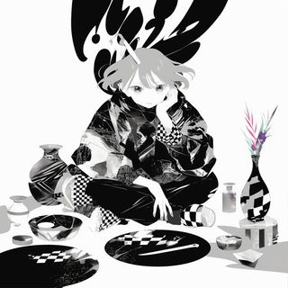 Ornithogilt style, Midjourney V6.1: black-and-white manga comic strip